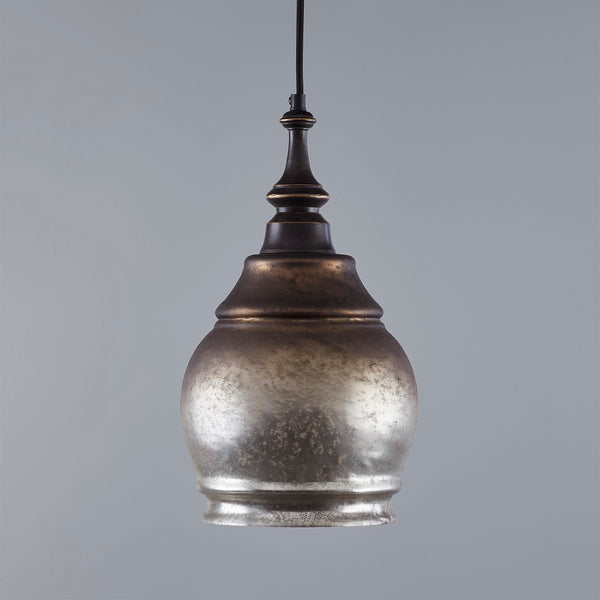 ARETHA PENDANT VOLCANO OAKWOOD- SMALL