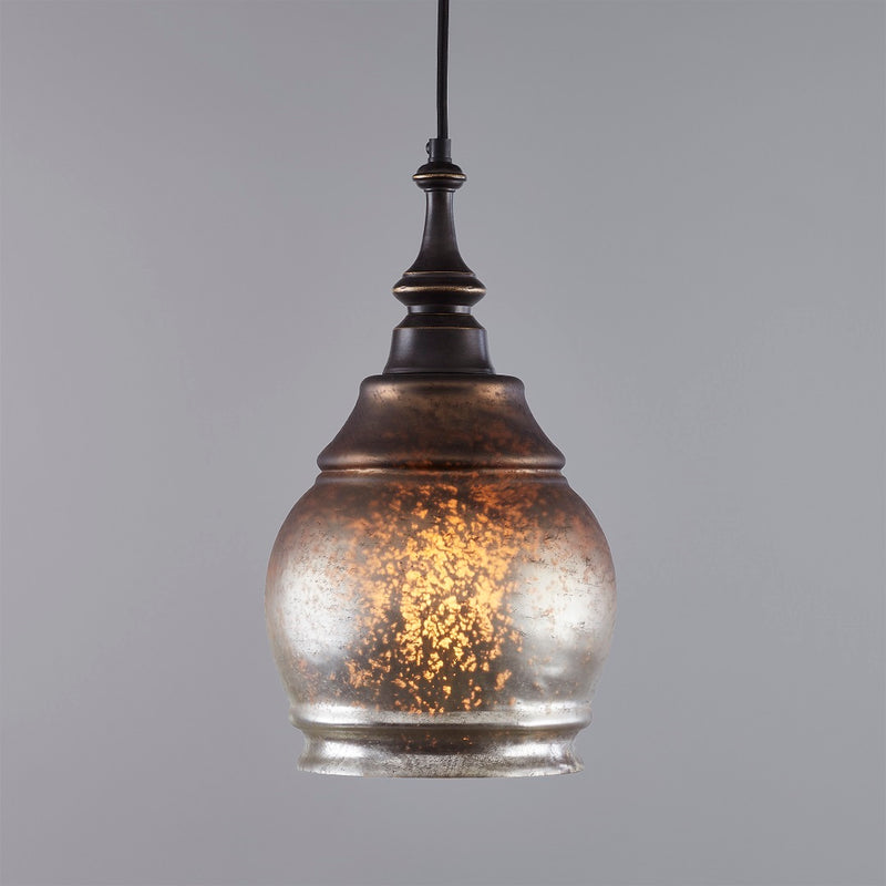 ARETHA PENDANT VOLCANO OAKWOOD- SMALL