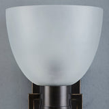 TROY WALL LIGHT FROSTED BRONZE