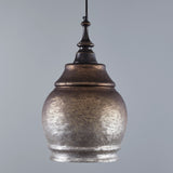 ARETHA PENDANT VOLCANO OAKWOOD- LARGE