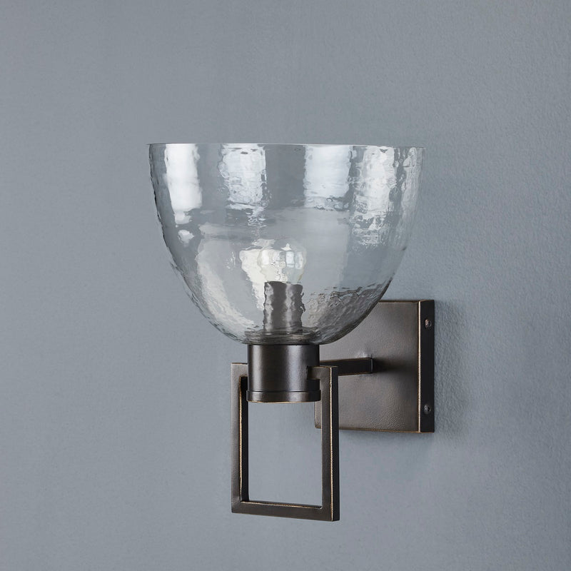 TROY WALL LIGHT BRONZE