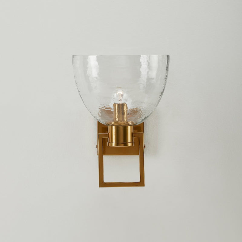 TROY WALL LIGHT CHAMPAGNE