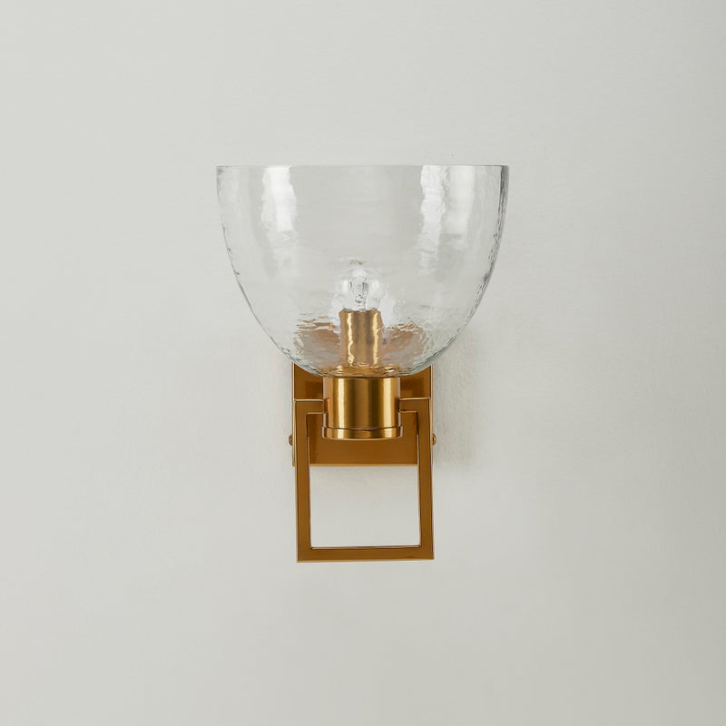 TROY WALL LIGHT CHAMPAGNE