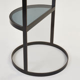 CRESCENT ACCENT TABLE BRONZE
