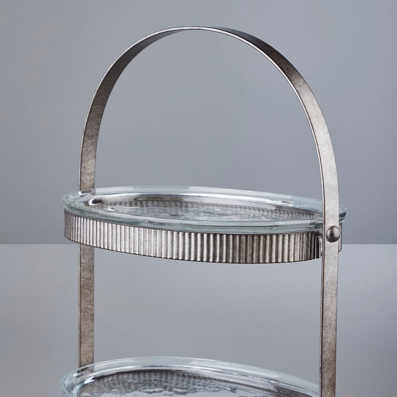 LEGACY TIERED STAND SILVER