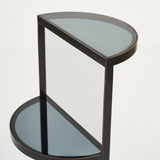 CRESCENT ACCENT TABLE BRONZE
