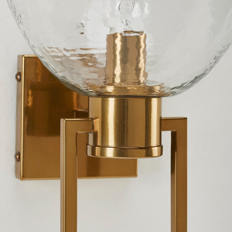TROY WALL LIGHT CHAMPAGNE