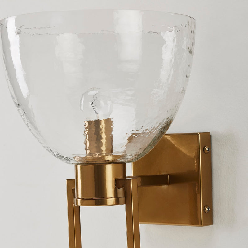 TROY WALL LIGHT CHAMPAGNE