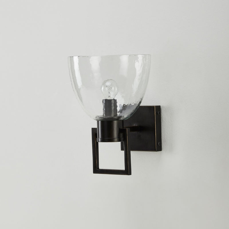 TROY WALL LIGHT BRONZE