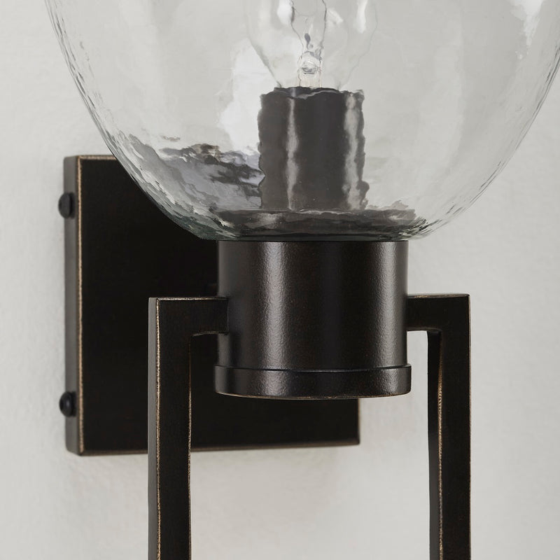 TROY WALL LIGHT BRONZE