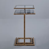 PLATEIA ACCENT TABLE GOLD