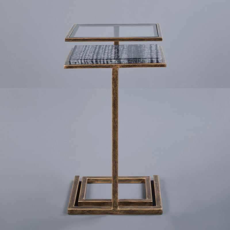 PLATEIA ACCENT TABLE GOLD
