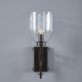 TROY LINK WALL LIGHT BRONZE
