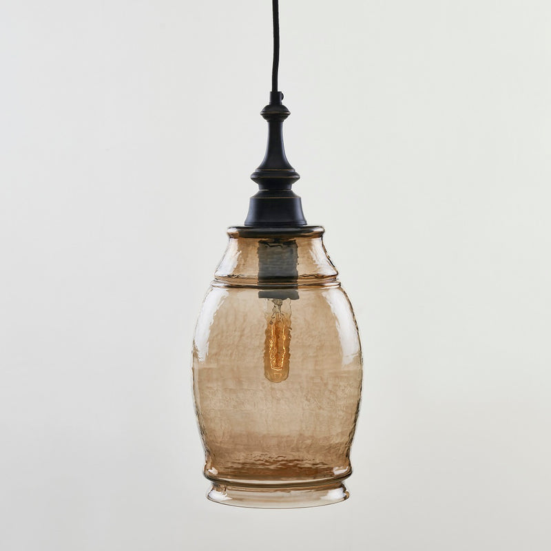 ARETHA PENDANT BRONZE OAKWOOD- MEDIUM
