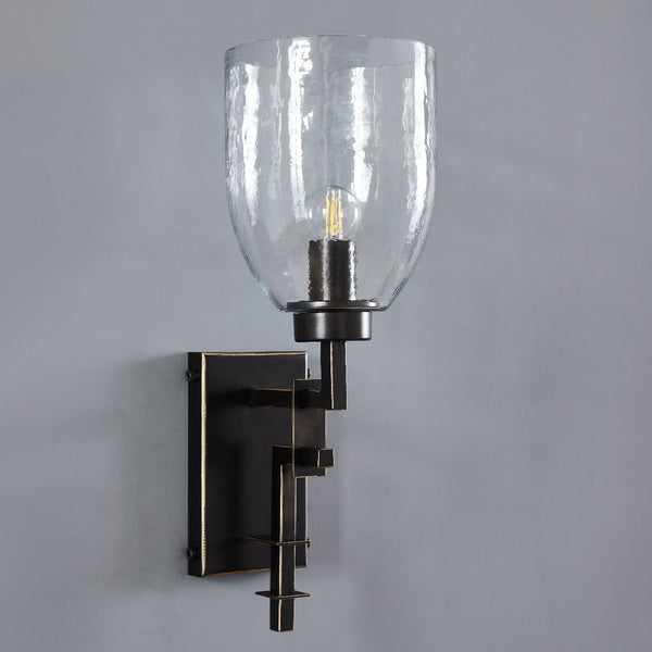 TROY LINK WALL LIGHT BRONZE