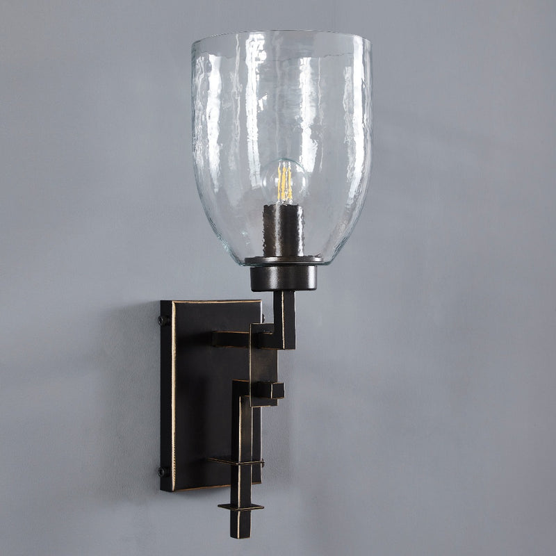 TROY LINK WALL LIGHT BRONZE