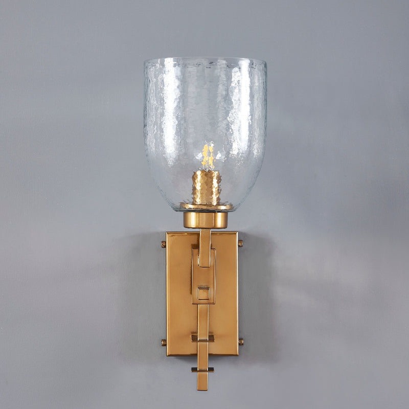 TROY LINK WALL LIGHT CHAMPAGNE