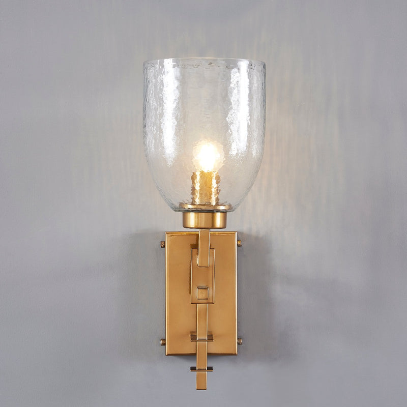 TROY LINK WALL LIGHT CHAMPAGNE