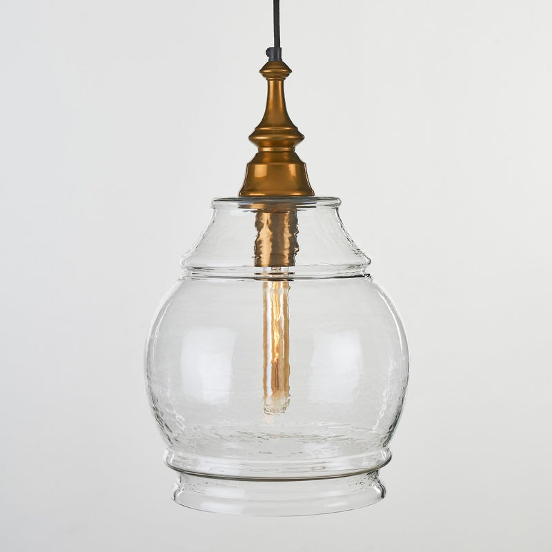 ARETHA PENDANT CHAMPAGNE- LARGE