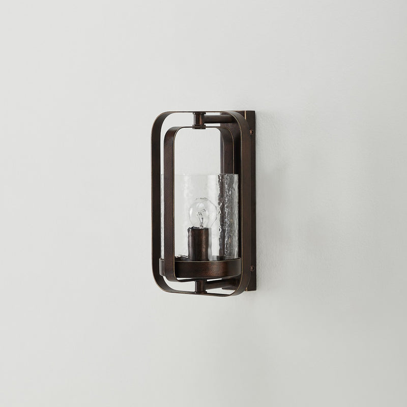 SATURN WALL LIGHT BRONZE