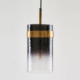 UKIYO 5 LIGHT CHANDELIER OMBRE CHAMPAGNE