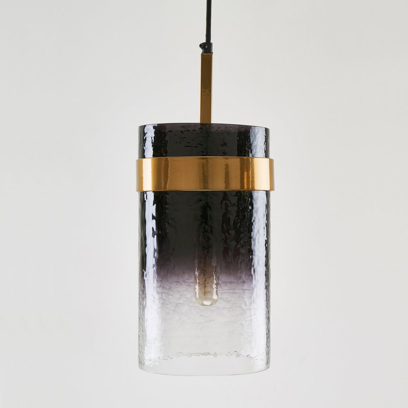 UKIYO 5 LIGHT CHANDELIER OMBRE CHAMPAGNE