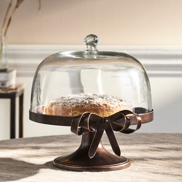 ROSETTE CLOCHE VINTAGE BRONZE