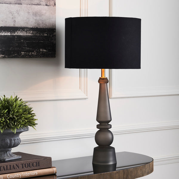 HELENA TABLE LAMP GREY