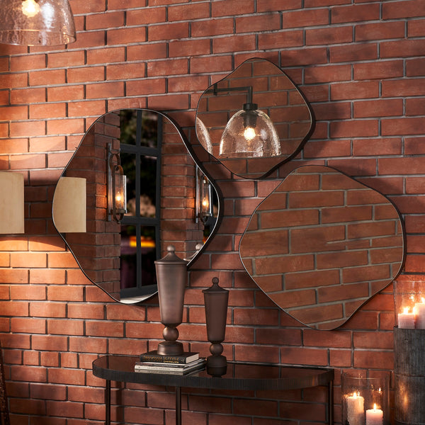 ATLAS WALL MIRROR OAKWOOD- MEDIUM & LARGE