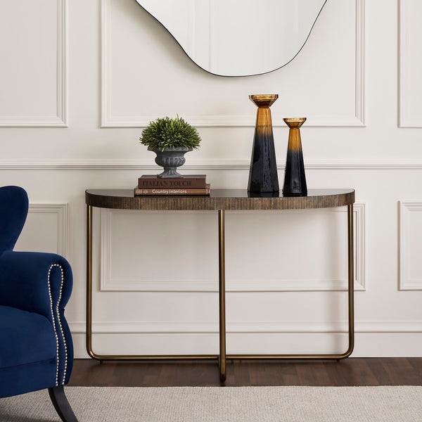 DAUMIER CONSOLE TABLE BRASS