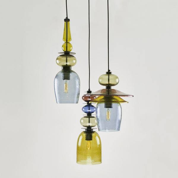 GALACTIC 3 LIGHT CHANDELIER