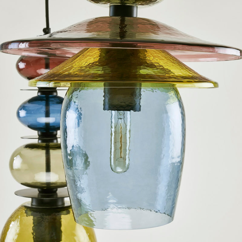 GALACTIC 5 LIGHT CHANDELIER