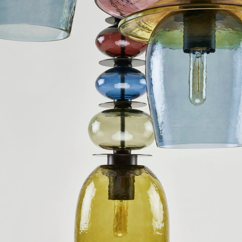 GALACTIC 5 LIGHT CHANDELIER