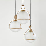 ORACLE 3 LIGHT CHANDELIER CHAMPAGNE