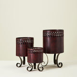 MARL TABLE PLANTER SET OF 3