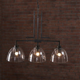 TROY 3 LIGHT CHANDELIER BRONZE