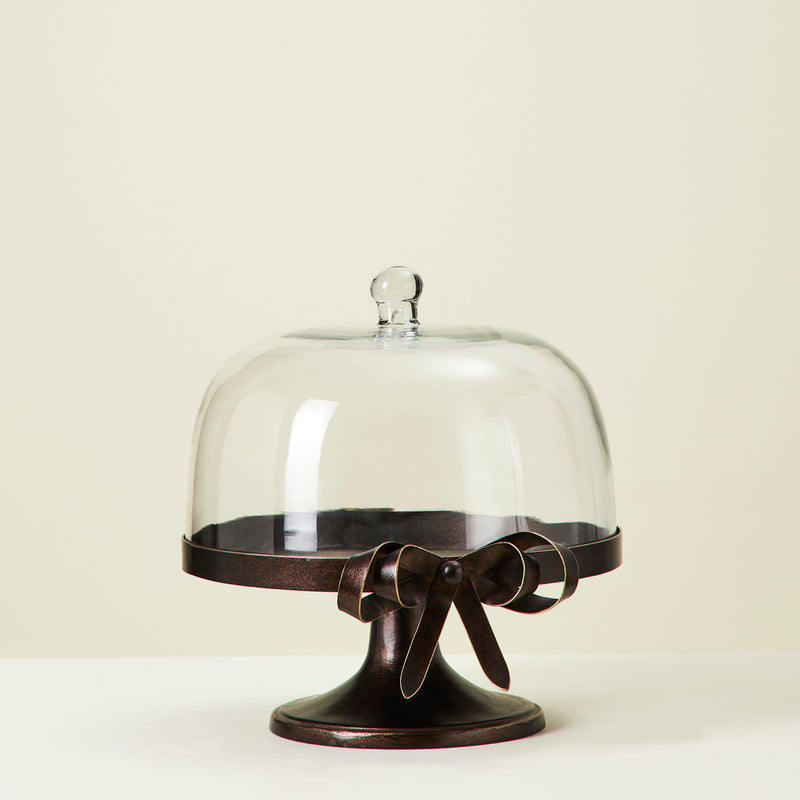 ROSETTE CLOCHE VINTAGE BRONZE