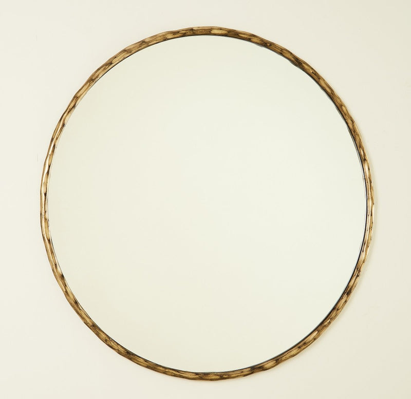 HELIOS WALL MIRROR CHAMPAGNE
