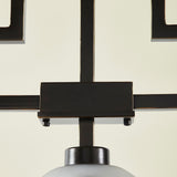 TROY 5 LIGHT CHANDELIER BRONZE