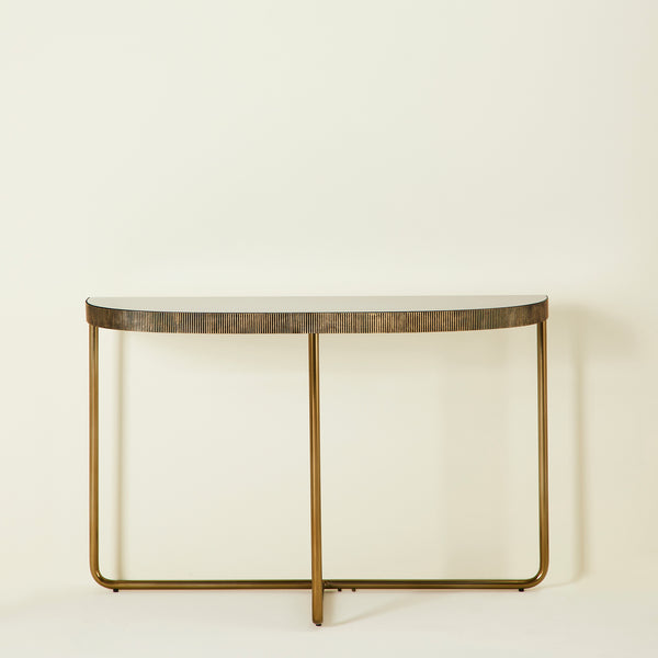 DAUMIER CONSOLE TABLE BRASS
