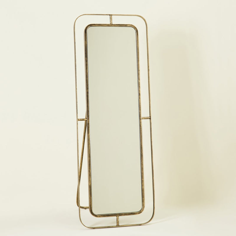 ARTEMIS FLOOR MIRROR GOLD