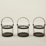 PLUTON LANTERNS- SET OF 3