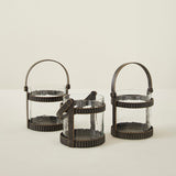 PLUTON LANTERNS- SET OF 3