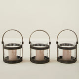 PLUTON LANTERNS- SET OF 3