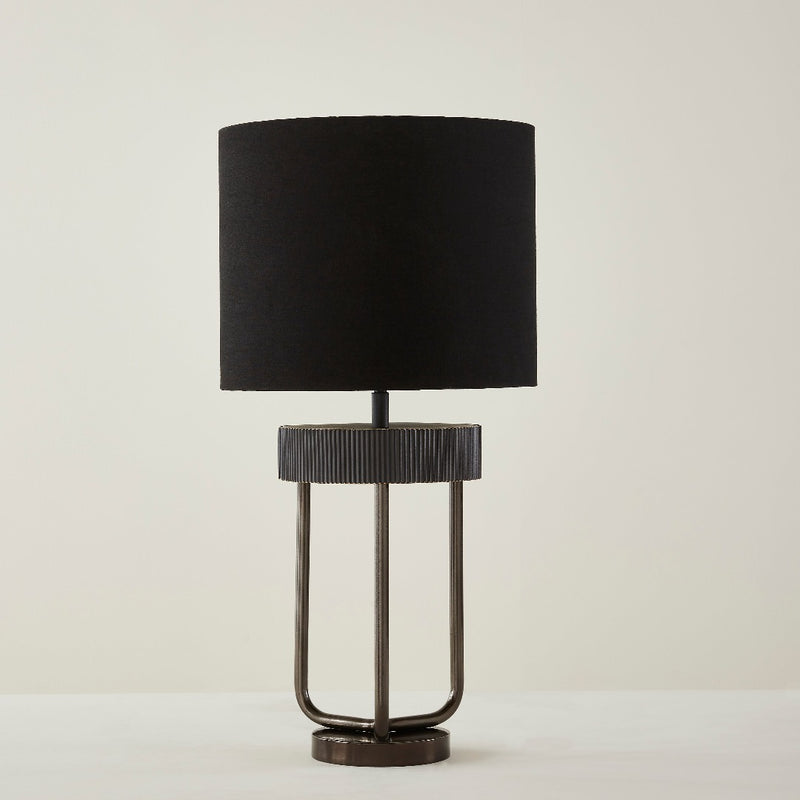 DAUMIER TABLE LAMP OAKWOOD