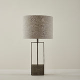 PERCH TABLE LAMP SILVER