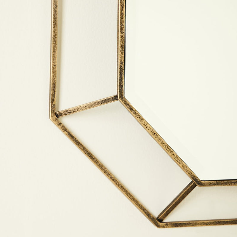 SPARTA WALL MIRROR GOLD