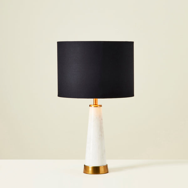 SERGIO TABLE LAMP WHITE