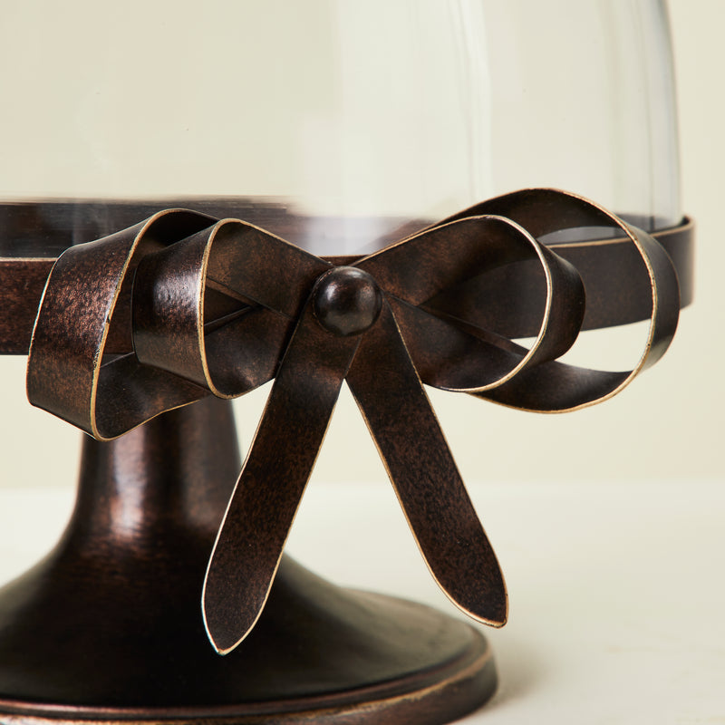 ROSETTE CLOCHE VINTAGE BRONZE