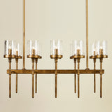 CERES 10 LIGHT CHANDELIER GOLD
